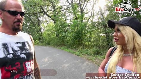 German Slut Seduces A Married Man To An Outdoor Sex Meeting Pornhub