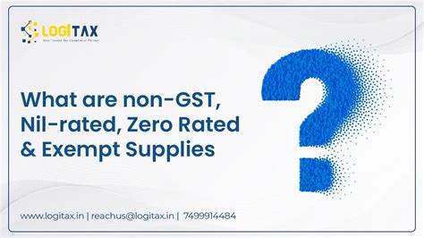 Supply And Types Of Supply Under Gst By Logitax Medium