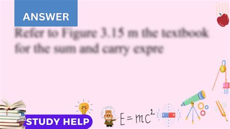 Use Multiplexers To Implement The Circuit For Stage Of The Carry