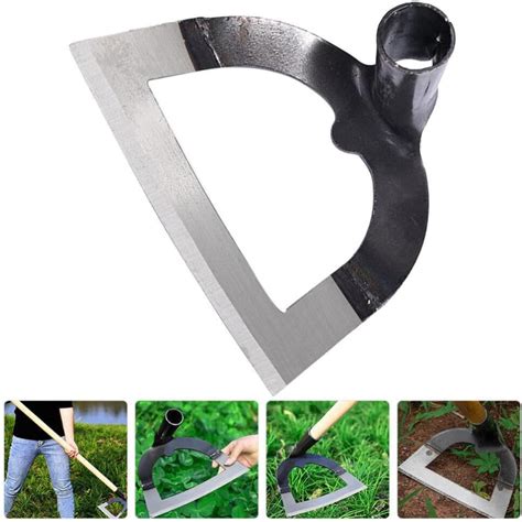 Powerful Stainless Steel Scuffle Hoe Efficient Hand Hoe Tool For Heavy