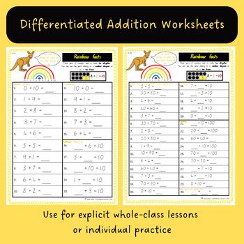 Rainbow Facts Worksheet by LittleRainbowLearners | TPT