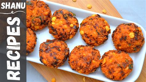 How To Make Crispy Dal Vada Paruppu Vadai Recipe Shanu Recipes