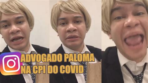 Advogado Paloma Na Cpi Da Covid Igor Guimar Es Youtube