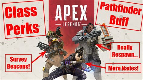 Apex Legends Class Perks Pathfinder Buff Youtube