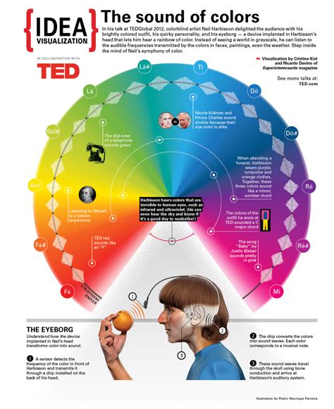 The Sound Of Color Neil Harbissons Talk Visualized