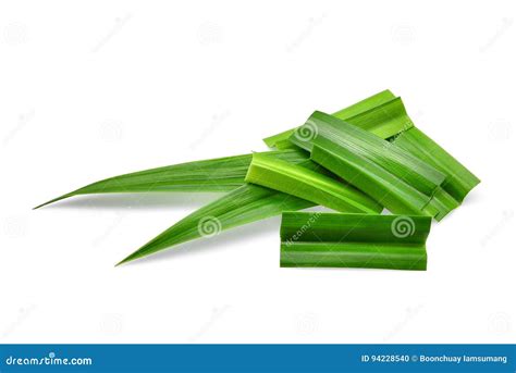 Green Pandan On Wood Background Stock Image 38959135