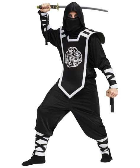 Dragon Ninja Assassin Mens Costume - Men Costume