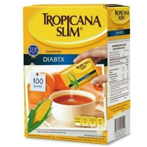 Jual Gula Tropicana Slim Diabtx Isi Sachet Kab Tangerang Rk