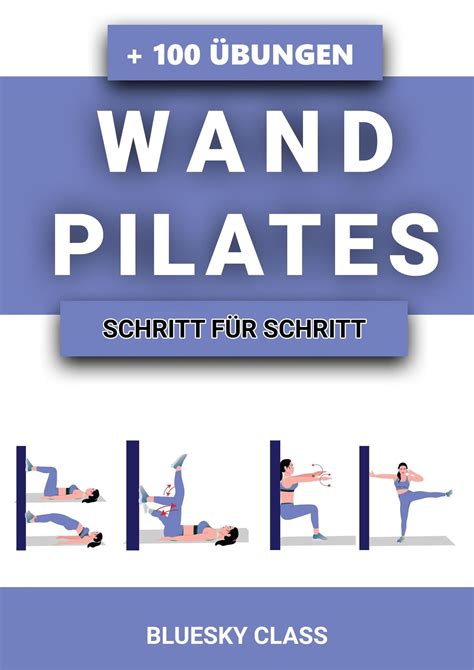 Wandpilates Bungen Mit Illustrierten Ganzk Rper Bungsroutinen