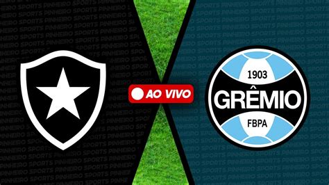 BOTAFOGO 3 X 4 GRÊMIO AO VIVO BRASILEIRÃO 09 11 2023 33º RODADA