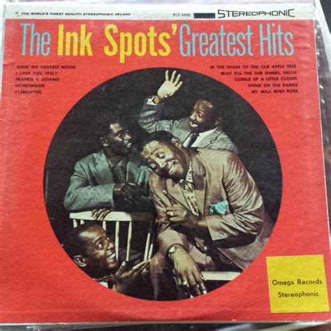 The Ink Spots Greatest Hits By The Ink Spots Lp Omega Records 13