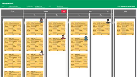 Free Kanban Board Google Sheets Template