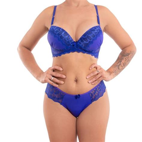 Sutiã e calcinha conjunto de lingerie Toque Secreto Conjunto de