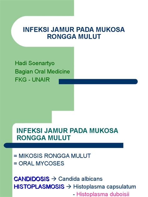 Pdf 02 Infeksi Jamur Pada Mukosa Rongga Mulut Revisi Dokumen Tips