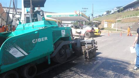 Portal Capara Secretaria De Obras Inicia O Recapeamento Da Avenida