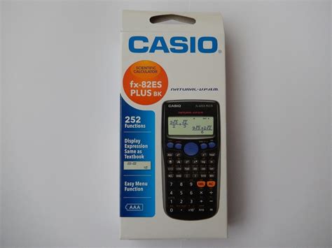 Calculadora Cientifica Casio Fx 82es Plus Bk 252 Funciones Mercado Libre