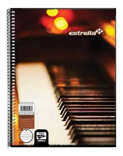 Cuaderno Pautado Profesional 50 Hojas Espiral Estrella MercadoLibre