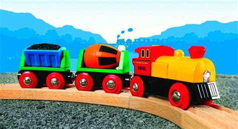 Spielwaren Express Brio World Eisenbahn Zug Mit Batterielok 3 Teile 33319