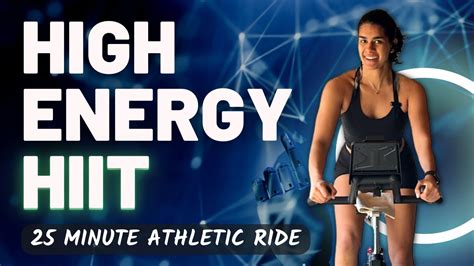 Minute High Energy Hiit Spin Class Youtube