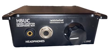 Whirlwind Hbuc Under Counter Passive Stereo Dj Headphone Control Box Untested Ebay