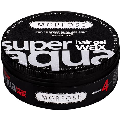 Morfose Super Aqua Hair Gel Wax Super Shining Wosk Do Stylizacji