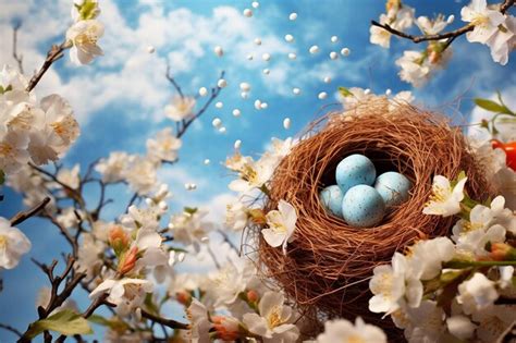 Premium Photo | Spring Bird Nesting Season