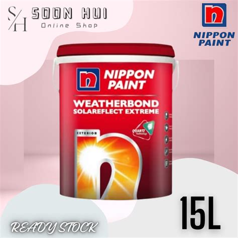 NIPPON PAINT Weatherbond Solareflect 15L Exterior Paint 12 Years