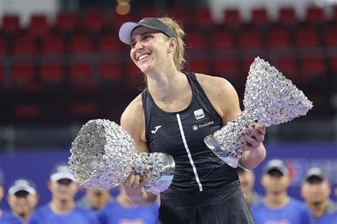 Campeona Haddad Maia Hace Doblete Y Se Corona En El Wta Elite Trophy