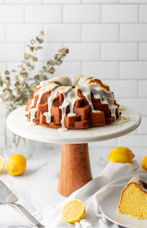 Påskekage Lemon Bundt Easter Cake Skandibaking