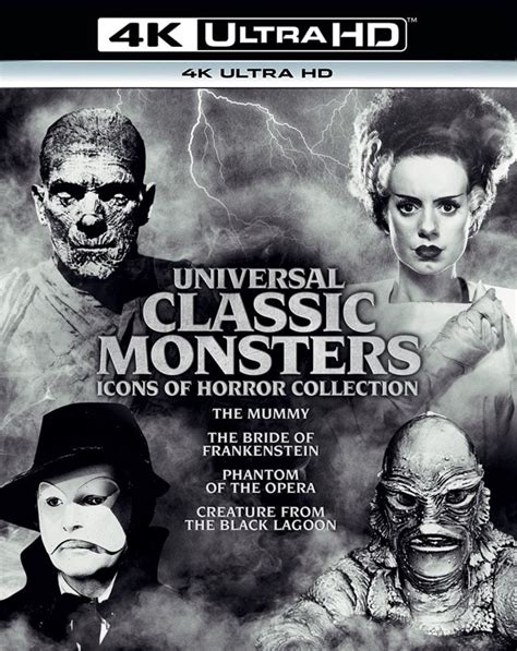 Universal Classic Monsters Icons Of Horror Collection Vol 2 4K