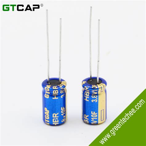 Gtcap 3 8V 10f Hybrid Super Capacitors With High Temperature 85c