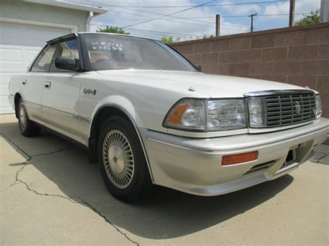 1990 Toyota Crown Royal Saloon G V8 JDM RHD VIP No Reserve For Sale