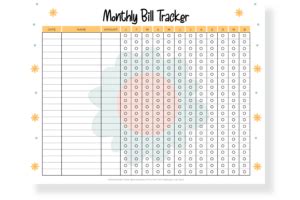 Bill Payments Checklist Pin Lemons And Lattes