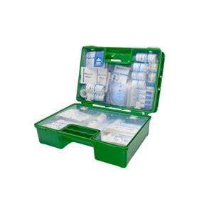 Trafalgar National Workplace First Aid Kit Wall Mount ABS Case For Sale