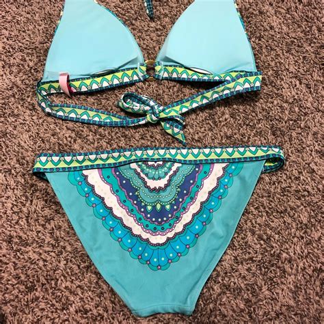 Victorias Secret Halter Bikini Set Gem