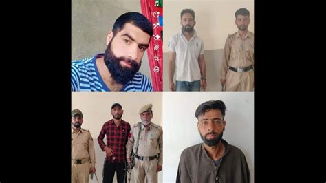 Jandk Police Books 4 Notorious Drug Peddlers Under Pit Ndps Act In Sopore