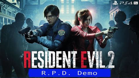 RESIDENT EVIL 2 R P D Demo Full Gameplay YouTube