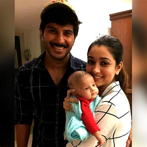 Dulquer Salmaans Wife Amal Shares First Glimpse Of Their Baby Girl