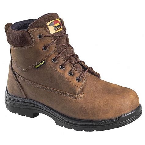 Avenger Safety Footwear Mens Composite Toe Work Boots 11 W Brown A7416 11w Zoro