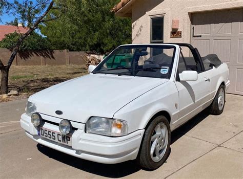 Different 1987 Ford Xr3i Cabriolet Dailyturismo