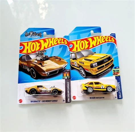 Hot Wheels Gas Monkey Garage Corvette Audi Sport Quattro Hotwheels Dream Garage Rally