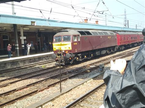 West Coast Railways Class 47 47802 On The Rear This Then W Flickr