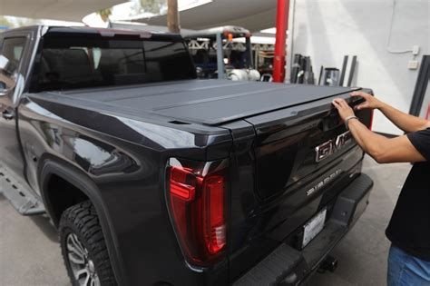 2019 2025 Gmc Sierra 1500 5 10′ Bed Carbon Pro Bakflip Mx4 Hard Folding Cover Truck Access Plus