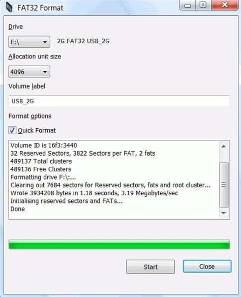 How to format usb drive with fat - typaas