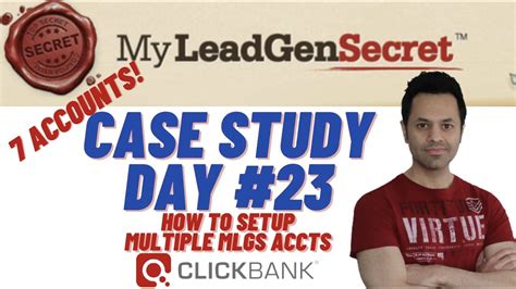 My Lead Gen Secret Case Study Day 23 Using Clickbank How To Set Up