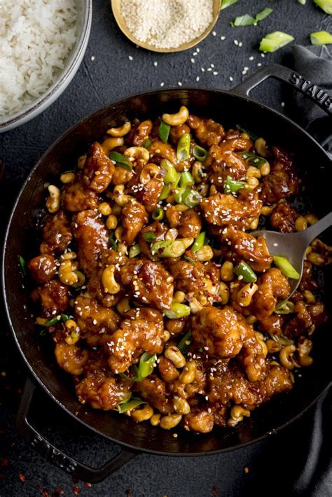 Crispy Chicken Smothered In A Sticky Sweet And Savoury Sauce With