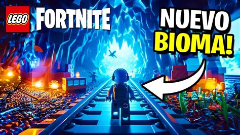 Nuevo Bioma En Lego Fortnite Nuevos Minerales Herramientas