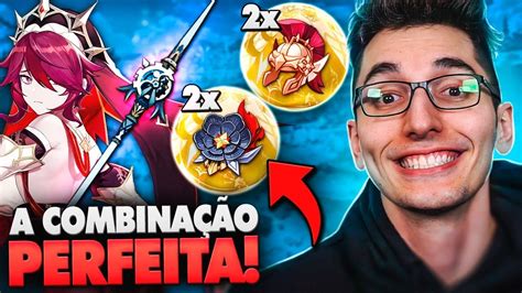 GUIA DA ROSARIA BUILD DE DANO FÍSICO GENSHIN IMPACT F2P YouTube