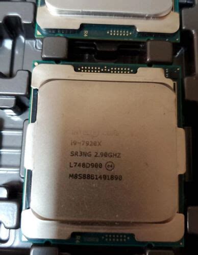 Intel Core X Series I9 7920x Cpu Processor Sr3ng 2 90ghz 12 Core 16 5m Lga 2066 2021020319819 Ebay