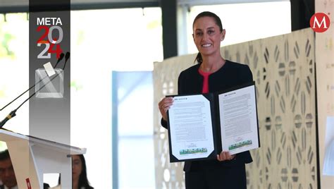 Claudia Sheinbaum Firma Pacto Por La Primera Infancia Grupo Milenio